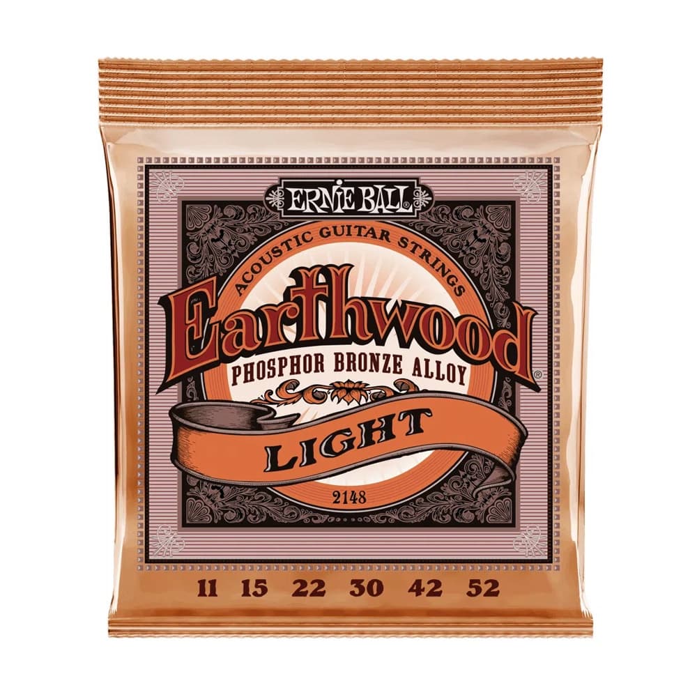 Encordoamento Violão Earthwood Phosphor Bronze 011 ErnieBall