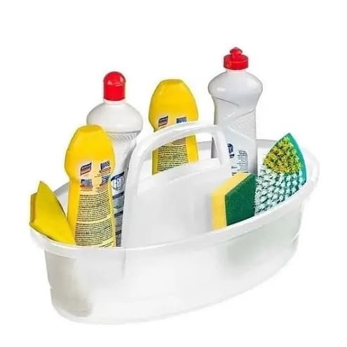 Organizador Produto Limpeza Sanremo Balaio Oval 6l/Alça