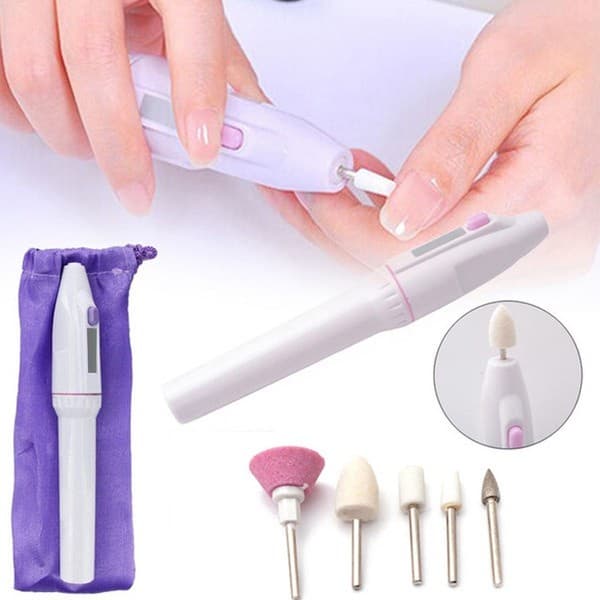 Polidor E Lixa Para Unhas Manicure A Pilha Profissional