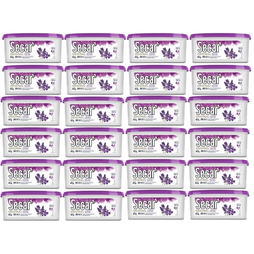 Kit 24un Anti Mofo Secar Original  x 80g Desumificador Armários Gaveta