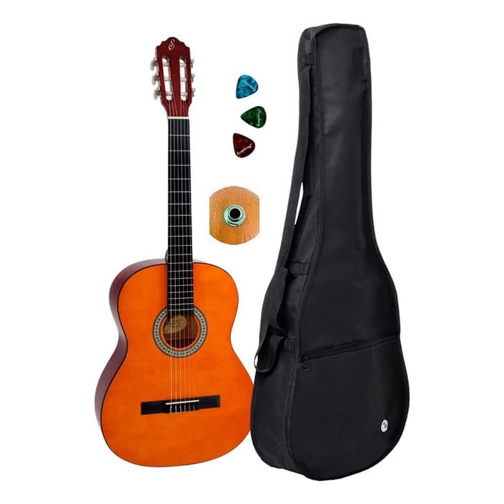 Violao Eletrico Giannini Nylon Start N14 Natural Capa