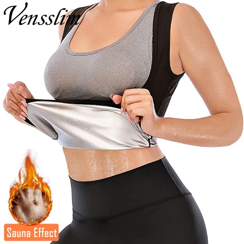 Venslim Colete De Suor Para Mulheres Sauna Treino Espartilho Cintura Trainer Perda De Peso Emagrecimento Corpo Shapers G
