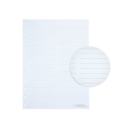 Refil Caderno Inteligente Anotação 90g - Tamanho Grande