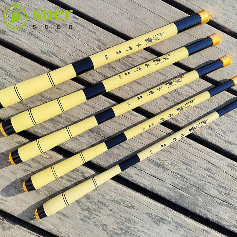 SUER1YE Haste de Pesca Vara Telescópica De Pesca Mini Alimentador Ultraleve De Carpa De Fibra De Carbono Para Viagem