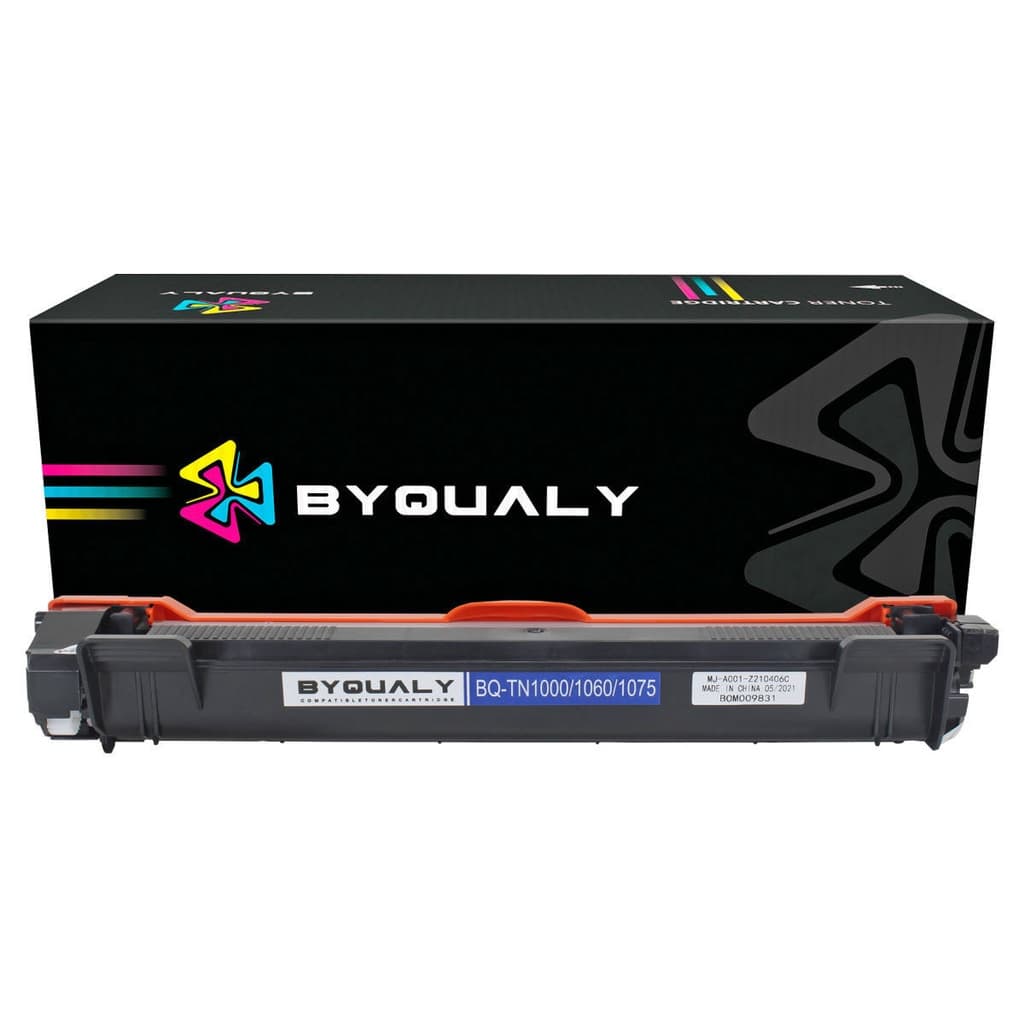 Toner Compatível com TN1000 TN1060 HL-1212w DCP-1617nw HL-1210w MFC-1810e DCP1617 ByQualy Preto 1K