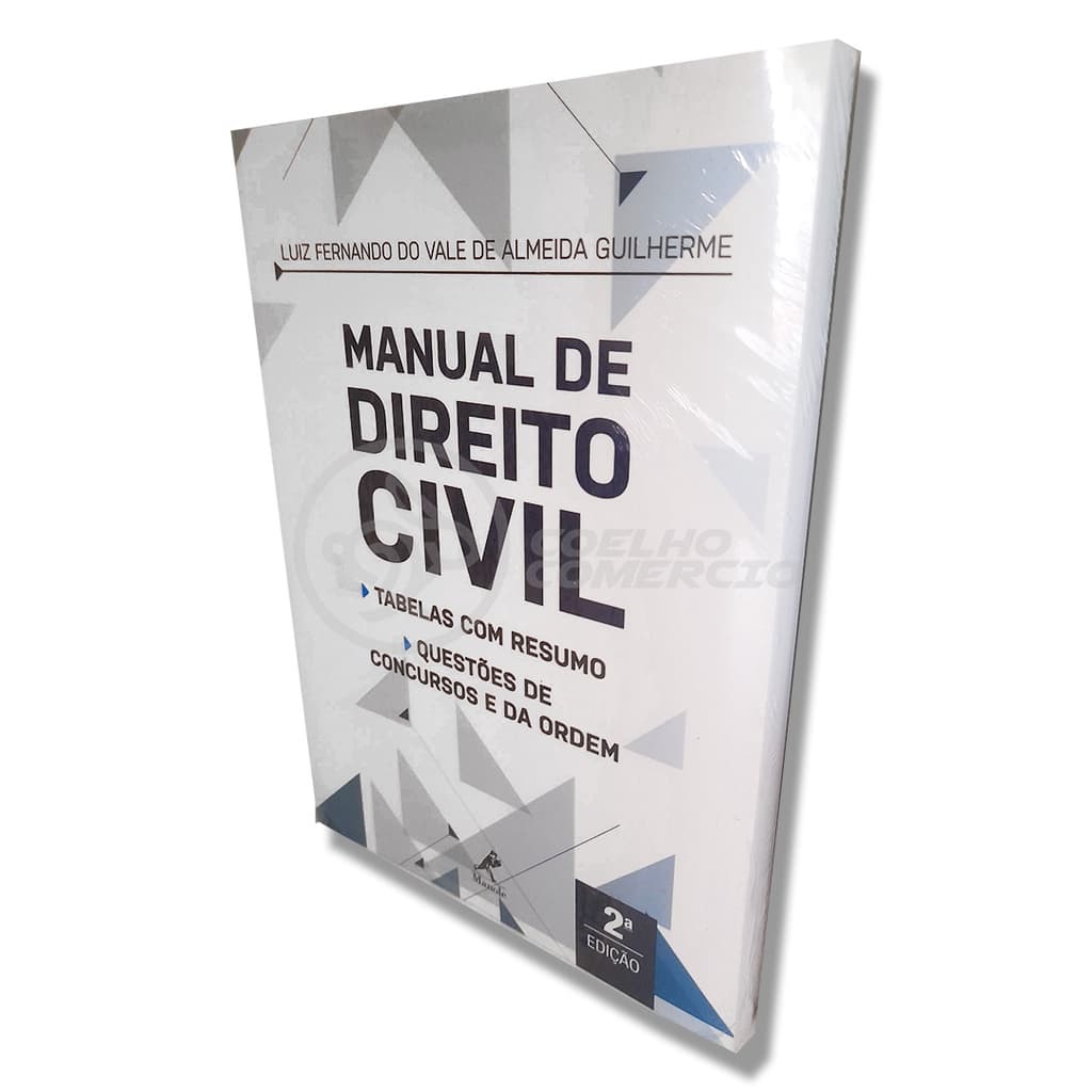 Livro Manual de Direito Civil Editora Manole de Luiz Fernando do Vale de Almeida - 2ª Edição (2019)