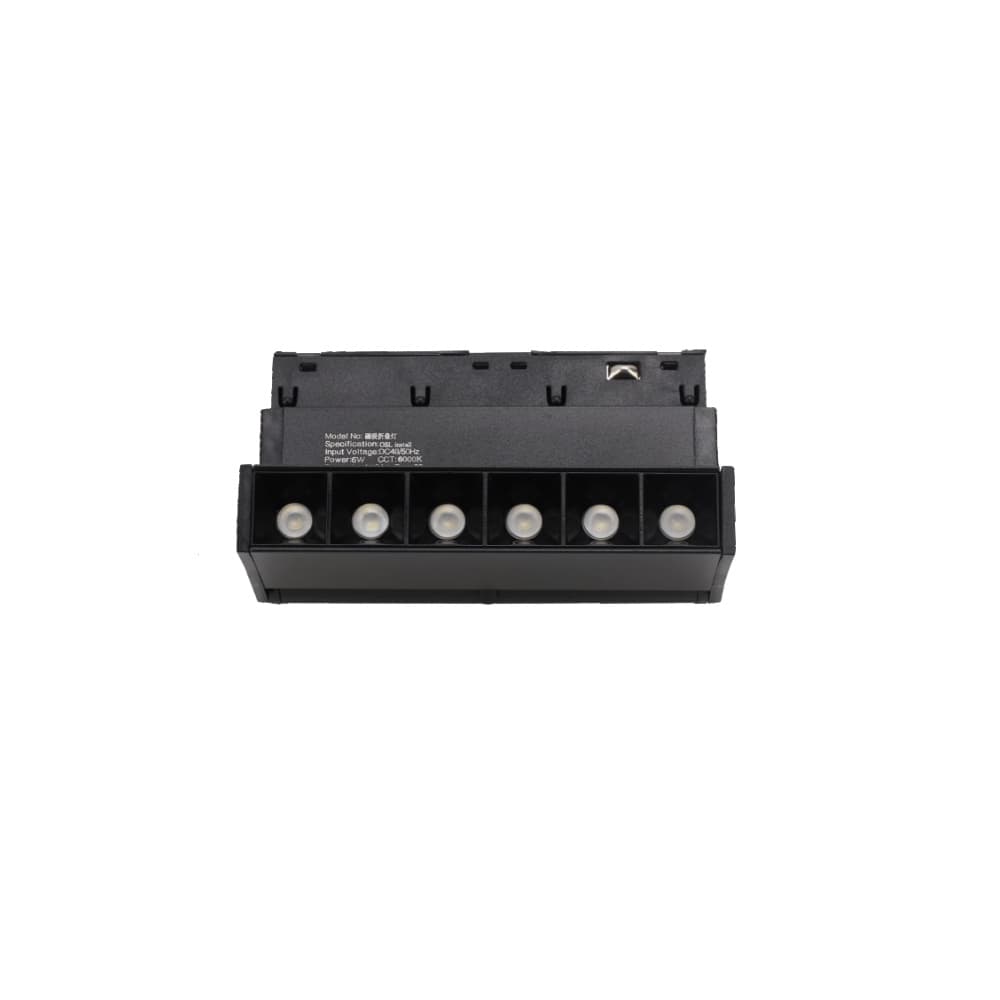 Módulo Projetor LED Ajustável para Trilho Magnético 6W 30º 48V 420LM 3000K Quente Astra LED Preto