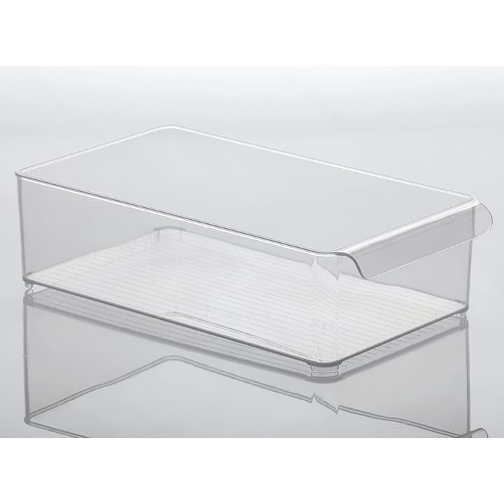 Organizador gaveta diamond 37,5x 21x 10,5cm cristal