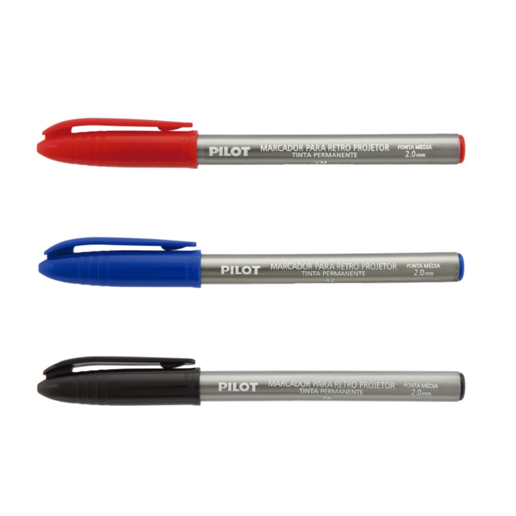 Marcador Para Retro Projetor 2.0mm Pilot