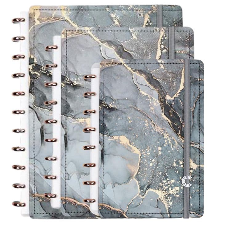 Caderno Mármore Ônyx CADERNO INTELIGENTE