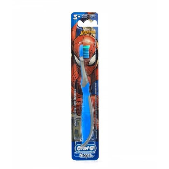Escova Dental Macia Infantil Homem Aranha Oral-B Stages