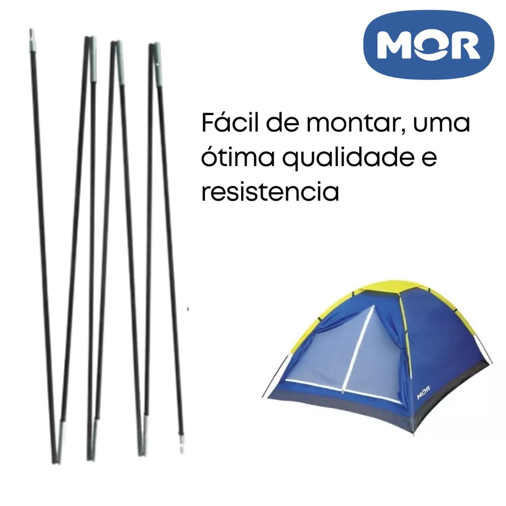 Varetas De Reposição Resistentes Barraca Iglu 4 Pessoas Mor Conjunto Varetas Kit Varestas