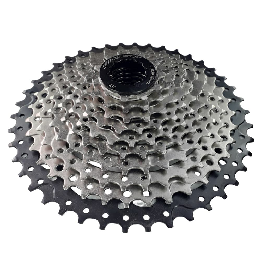 Catraca Cassete K7 10v Velocidades 11x42 Freehub Padrão Shimano K7 para Correntes 10v First Bikes