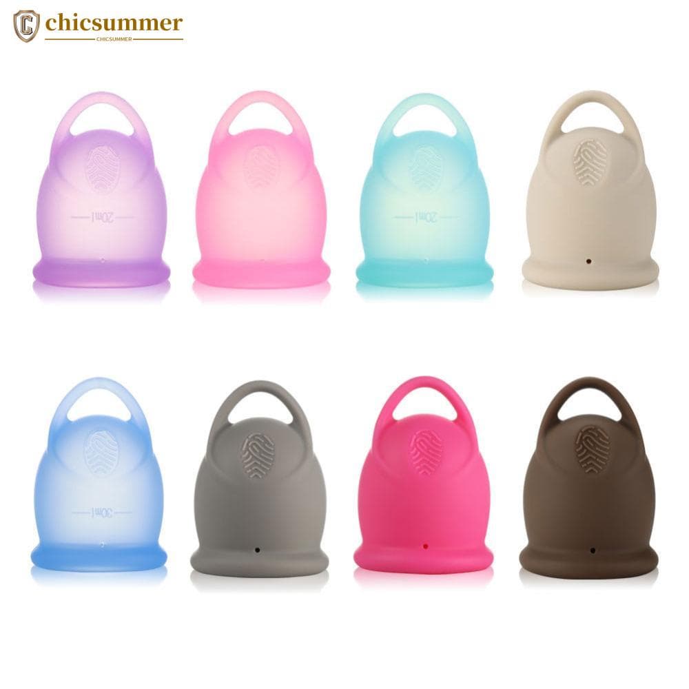 CHICSUMMER Copa Menstrual De Silicone L/S Higiene Feminina Reutilizável Q3V9