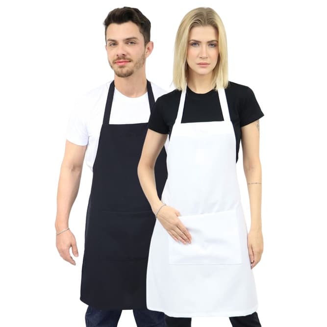 Avental Algodão com Bolso