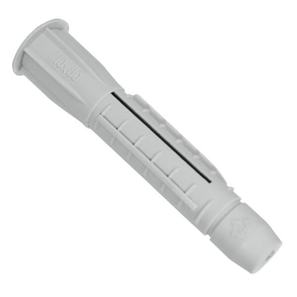 Bucha de Nylon para Oco DryWall 10mm - Caixa com 25 Peças Ancora