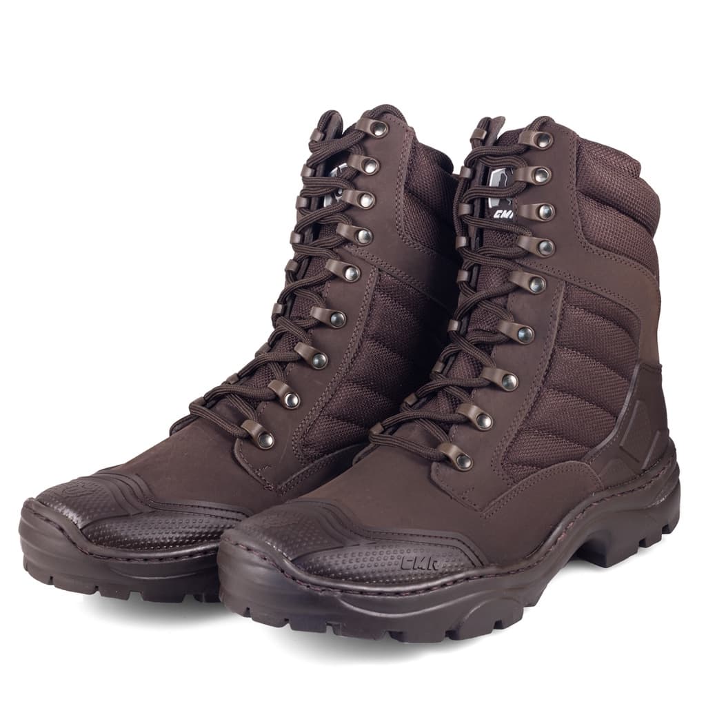 Bota Masculina De Couro Coturno Adventure Militar Motociclista Tático Trilha Cano Médio