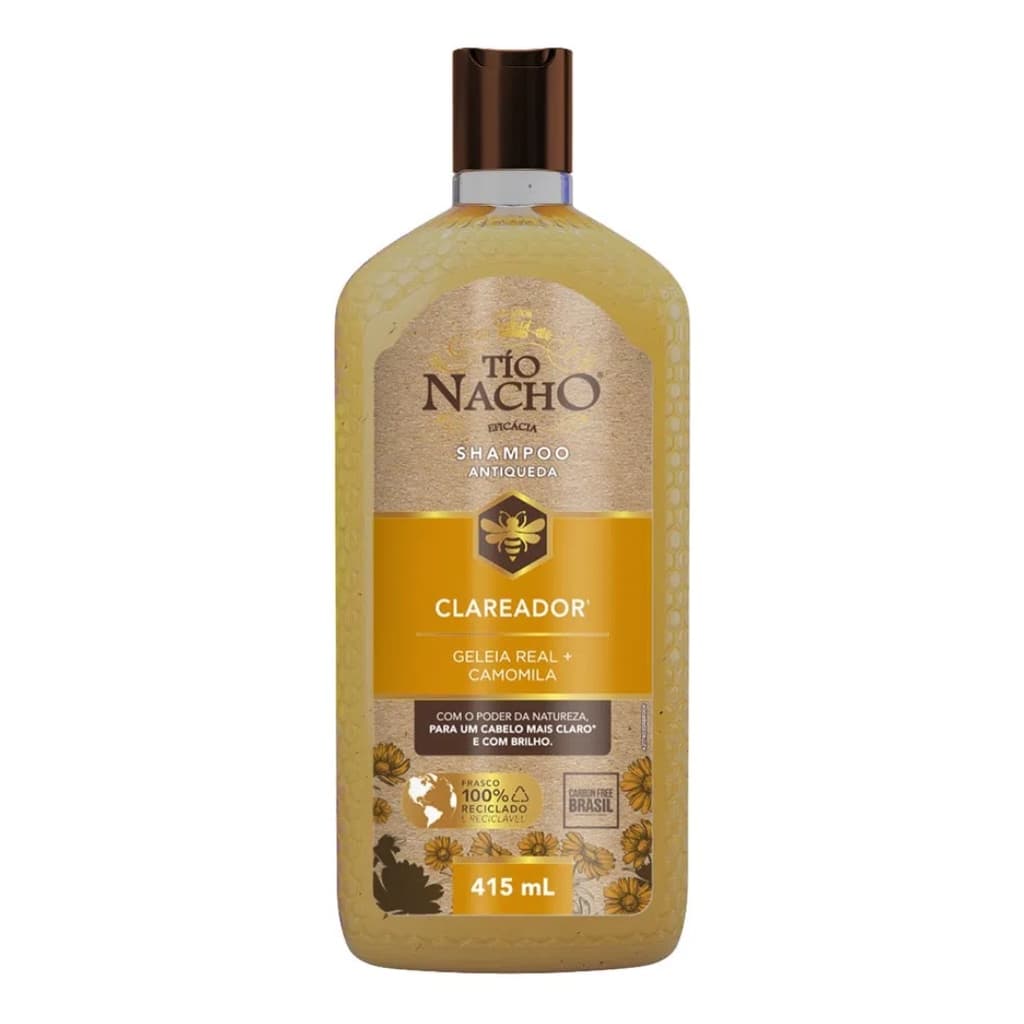 Shampoo Clareador 415ml – Tio Nacho Genomma