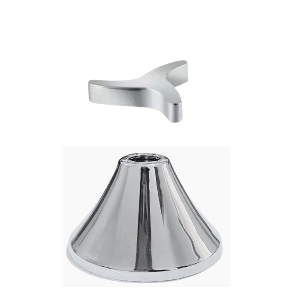 Acabamento Para Registro Gaveta 1' 1/2 1 1/4 Banheiro Docol C-36 Cromado Metal