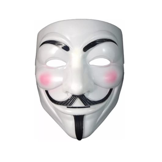 Kit c/5 Máscara V De Vingança Anonymous Vendetta