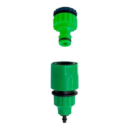 Engate Rápido Com Saída Para Micro Tubo 4mm + Bico para torneira rosca 3/4 e 1/2 Engate Rápido