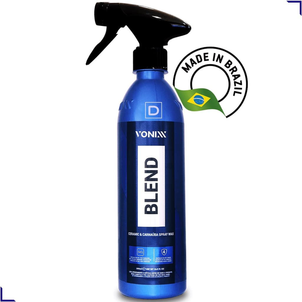 Cera Vonixx Blend Carnaúba Vitrificadora Automotiva Spray