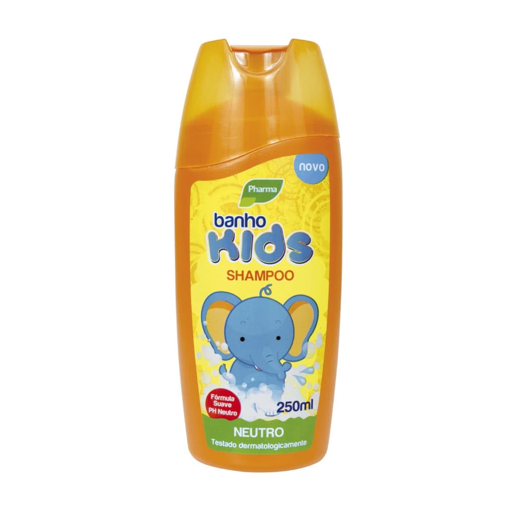Shampoo Banho Kids Neutro 250ml Infantil