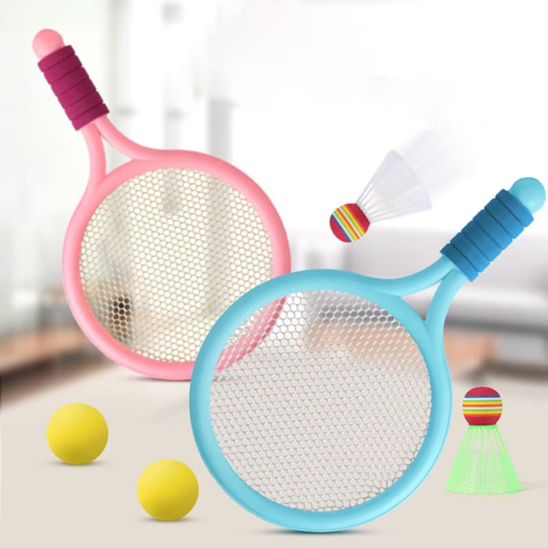 Raquete Exclusiva De Badminton Para Crianças Pares Esportivos Interação Pais E Filhos Ao Ar Livre De Tênis Presente De Brinquedo Meninos Meninas
