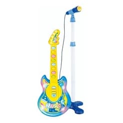 GUITARRA COM MICROFONE PEDESTAL INFANTIL BW138