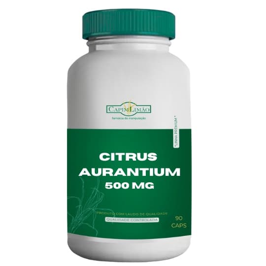 Laranja Amarga Citrus Aurantium 500mg 90 caps