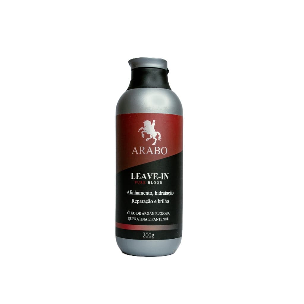 Leave-in Creme para pentear e modelar Cabelo ARABO 200g