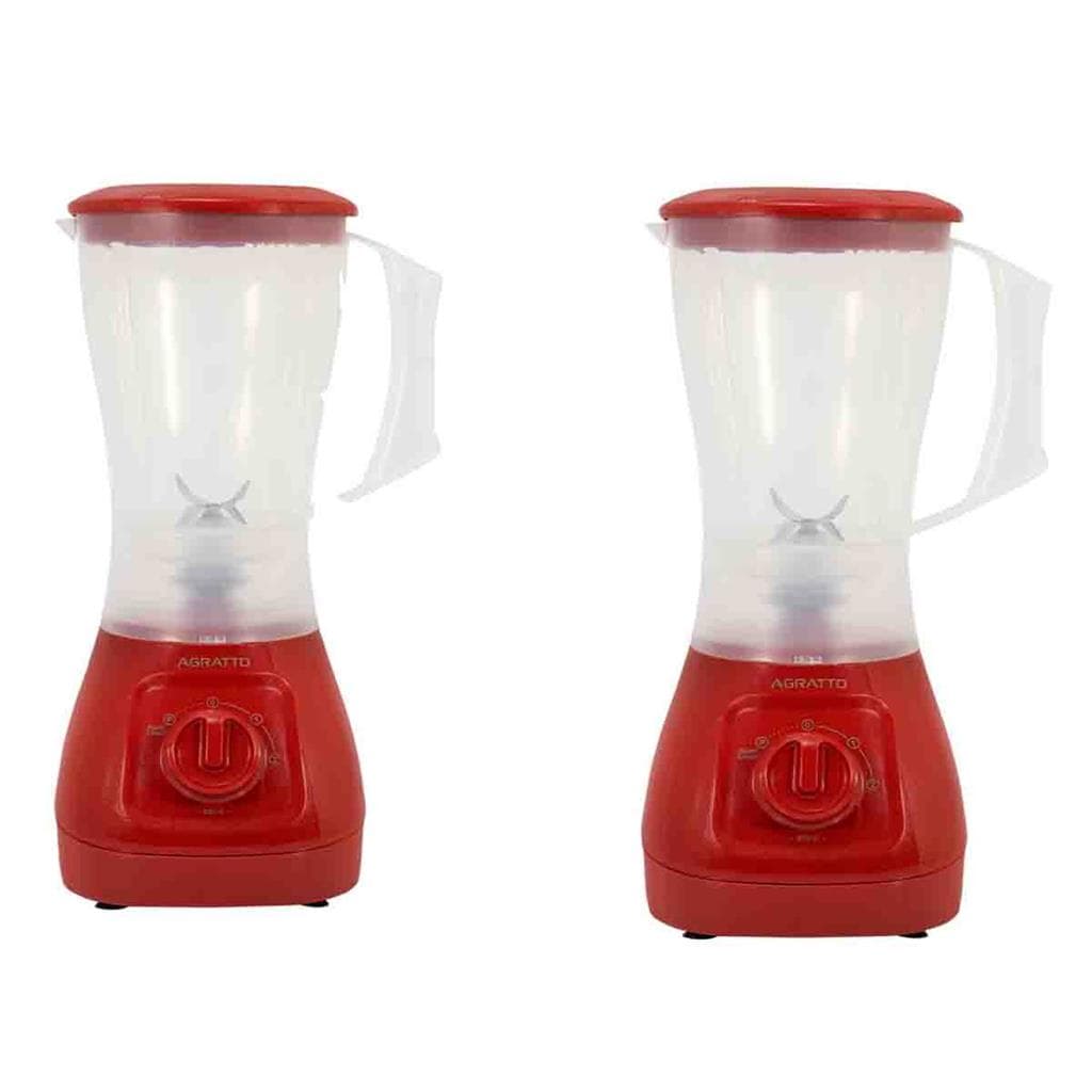 kit2 Liquidificador Agratto Forza 850w Jarra 1,5l 127v red