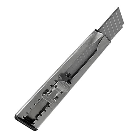 Estilete Profissional - Startools Estilete de Metal com Trava e Lâmina em Metal 15 Cm