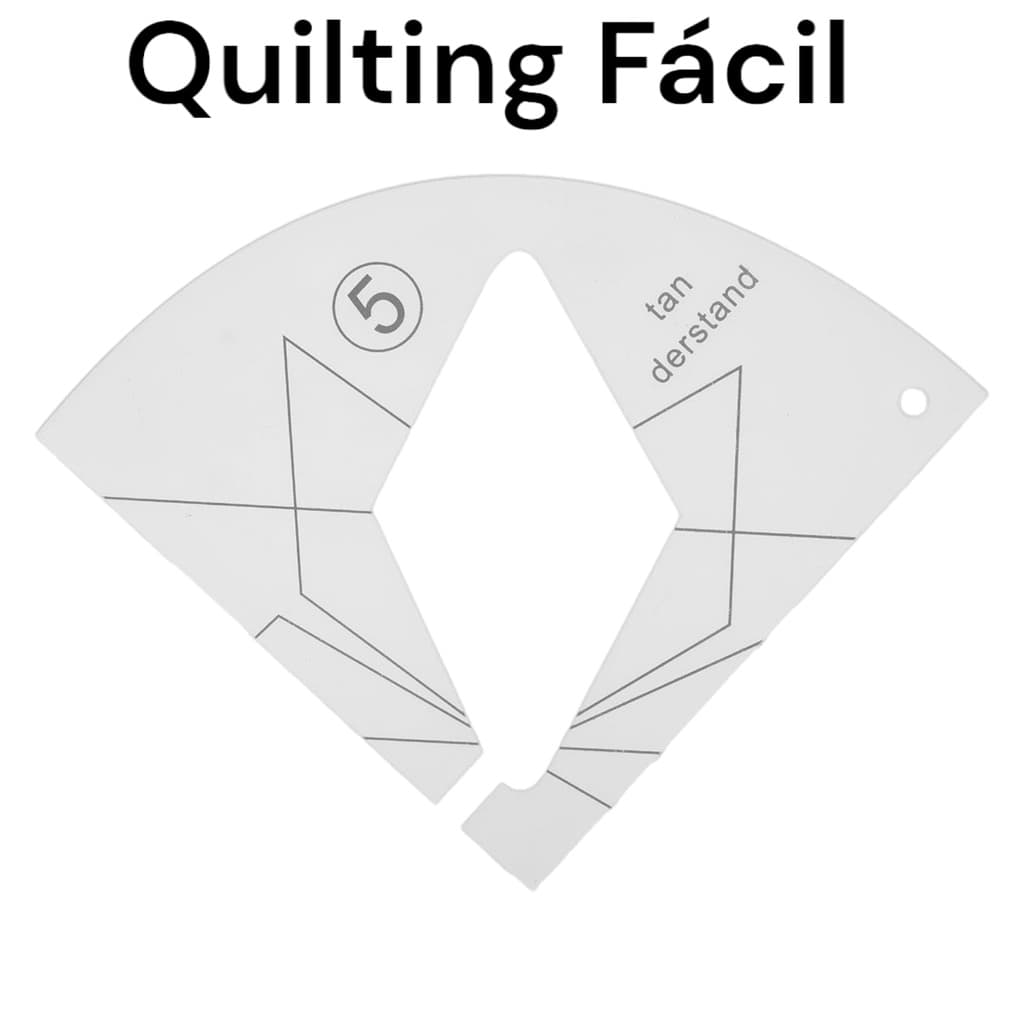 Régua Para Quilting Diamante Patchwork Costura Criativa
