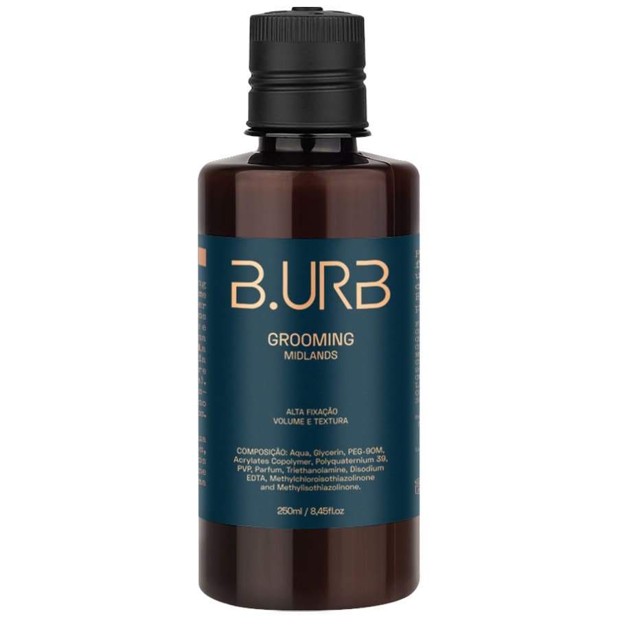 Grooming para Cabelo Midlands Alta Fixação 250mL Barba Urbana B.URB