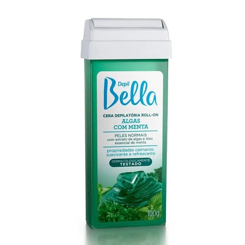 Refil Cera Depilatória Roll-on Depil Bella Algas Deo 100g