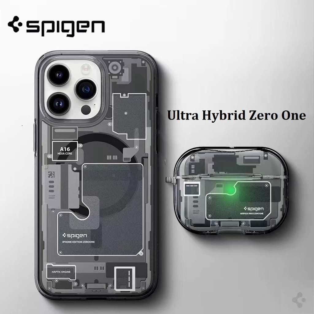 Spigen Ultra Hybrid Zero One Magnética Para iPhone 14 Pro Max/14 Plus/13 12 Macia Airpods 2/3
