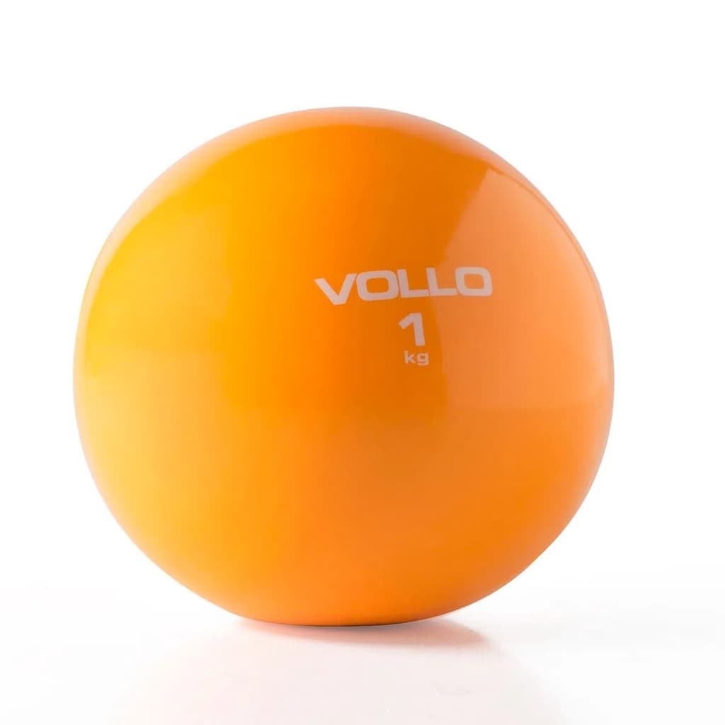 Bola de Peso Tonificadora 1kg Pilates Exercício Vollo VP1061