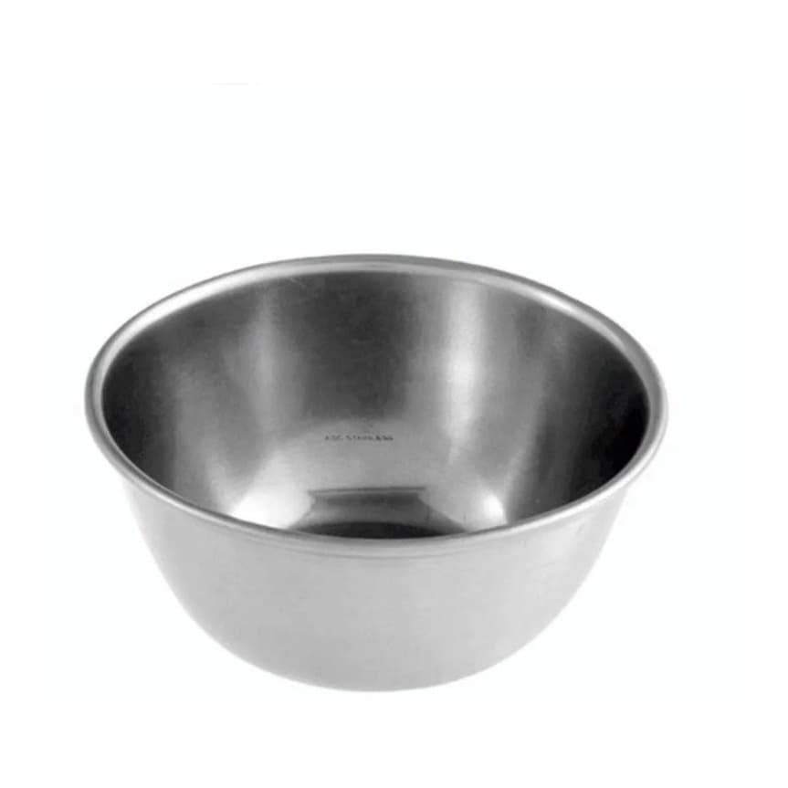 Cuba Redonda Inox 9x4,5cm 200ml Assepcia Cirúrgica Dentista Autoclavável Odontológica Hospitalar