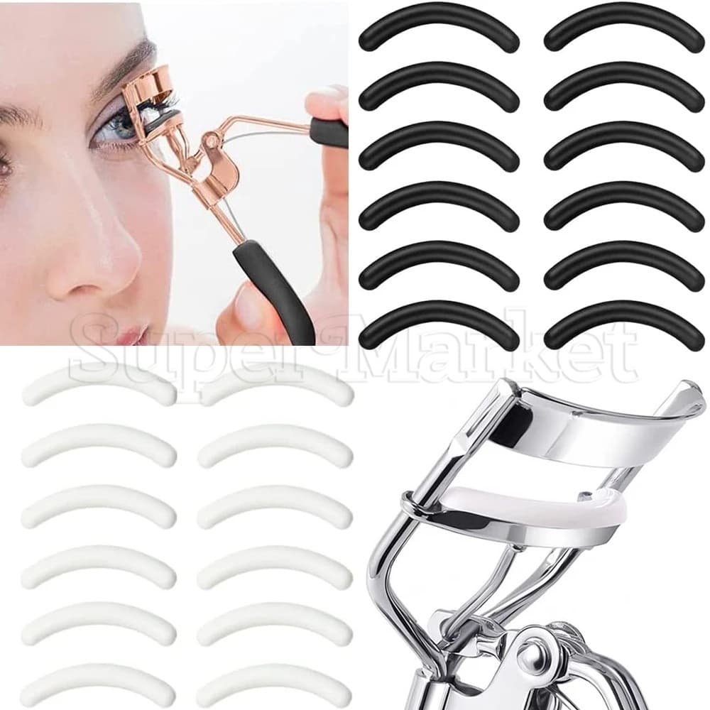 4 Tiras/Box Modelador De Pestanas Substituir Plásticas/Almofada De Substituição Elástica/Tapete De Borracha Para Cílios Feminino/Acessórios/Ferramentas De Maquiagem