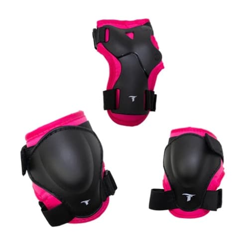 Kit de Proteção Infantil Traxart Rosa DY-144 Iniciante Menina Profissional
