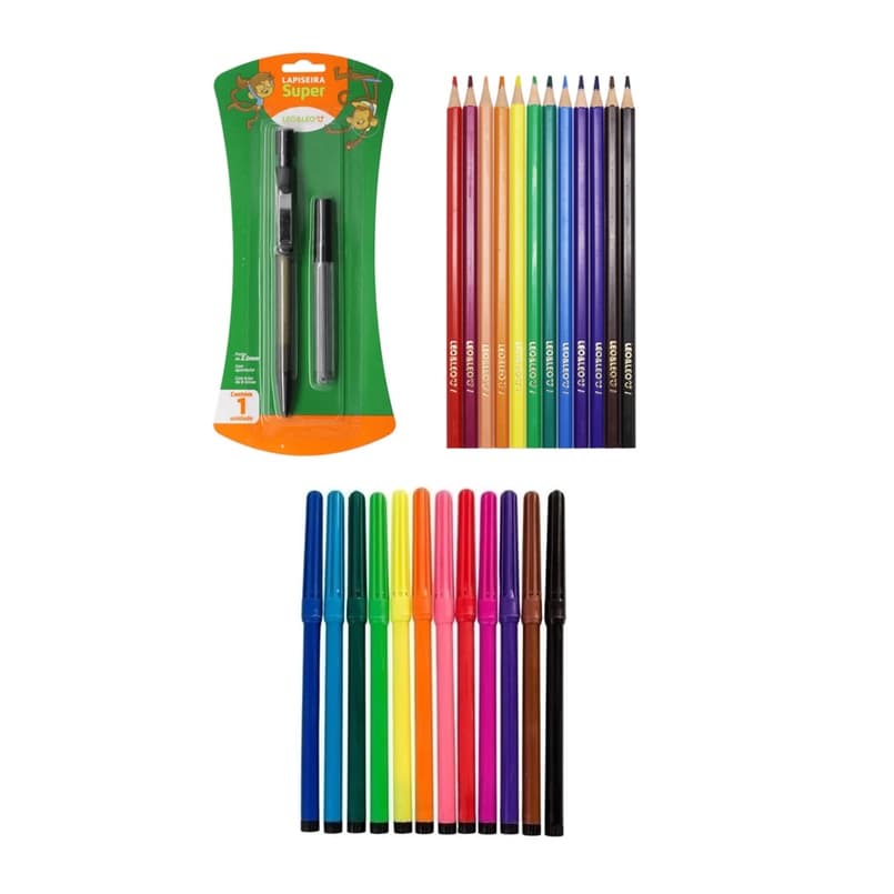 Kit Escolar 3 Itens