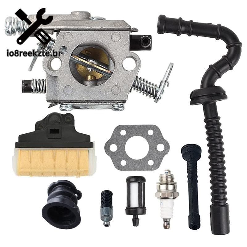 MS250 Kit De Ajuste Do Filtro De Ar Carburador MS 250 Para O Stihl MS250 021 023 025 MS210 MS230 Substituição De Peças De Serra