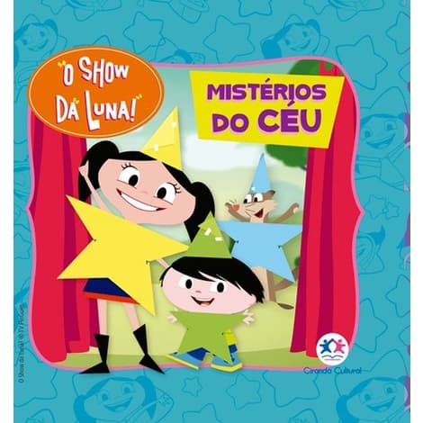 LIVRO DE BANHO INFANTIL O SHOW DA LUNA - MISTÉRIOS DO CÉU