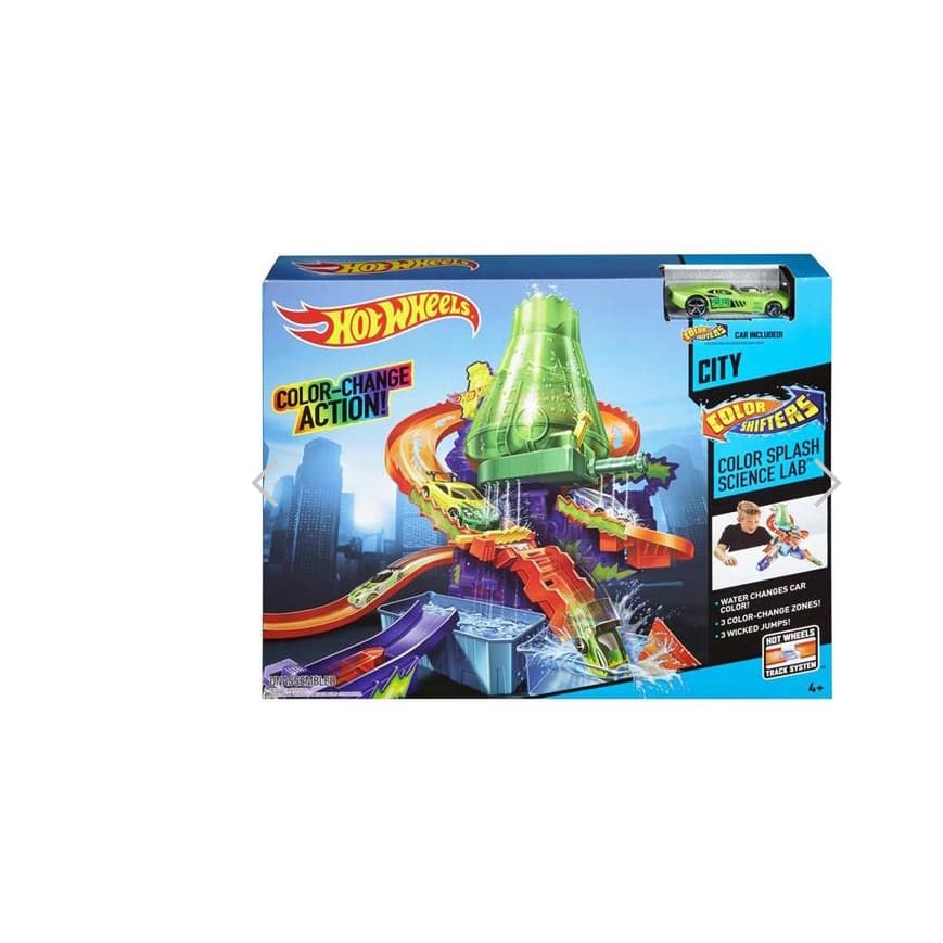 Hot Wheels Pista City Color Change Estação Científica - Mattel