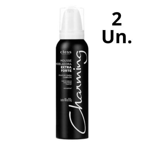 Kit C/2 Charming Mousse 140 ml Extra Forte Black