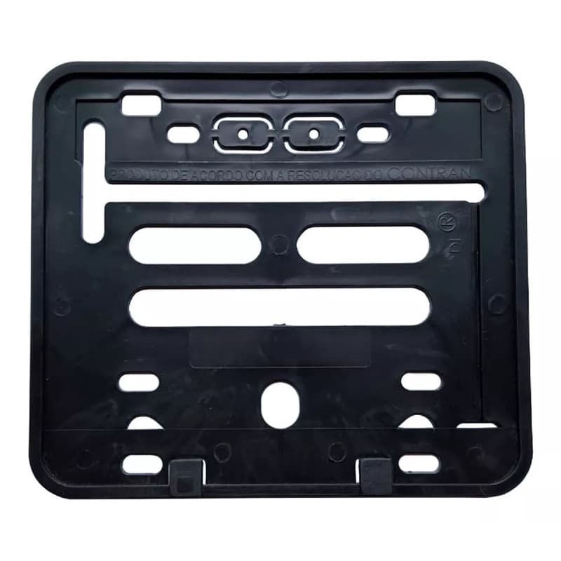 Suporte Moldura Placa Merscosul Moto Universal Resistente