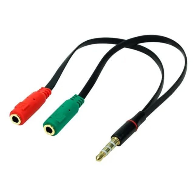 Adaptador De Fone Headset P2/ P3 PC