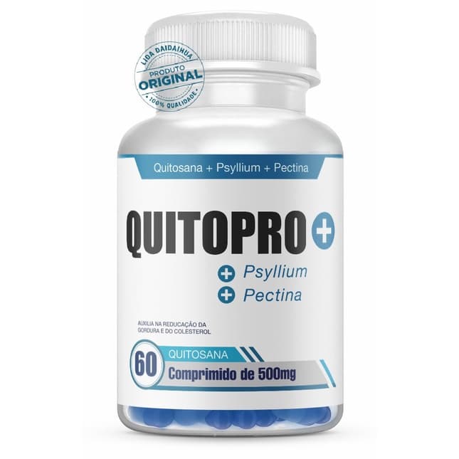 Quitopro - 60 Cápsulas - Suplemento Dietético - Saúde e Bem-Estar