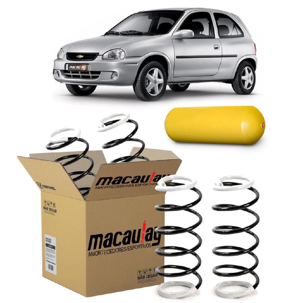 PAR DE MOLAS GNV TRASEIRA GM CORSA ANTIGO